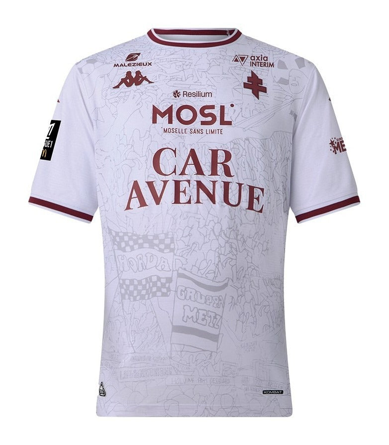 Maillot Metz Extérieur 2025/2026