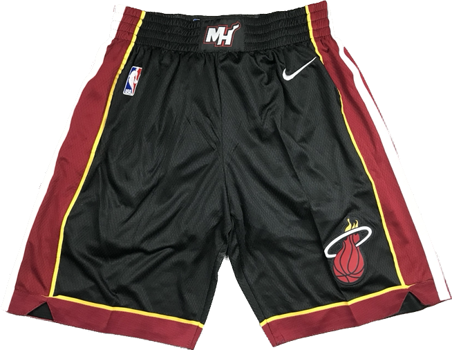 SHORT HEAT MIAMI NBA N